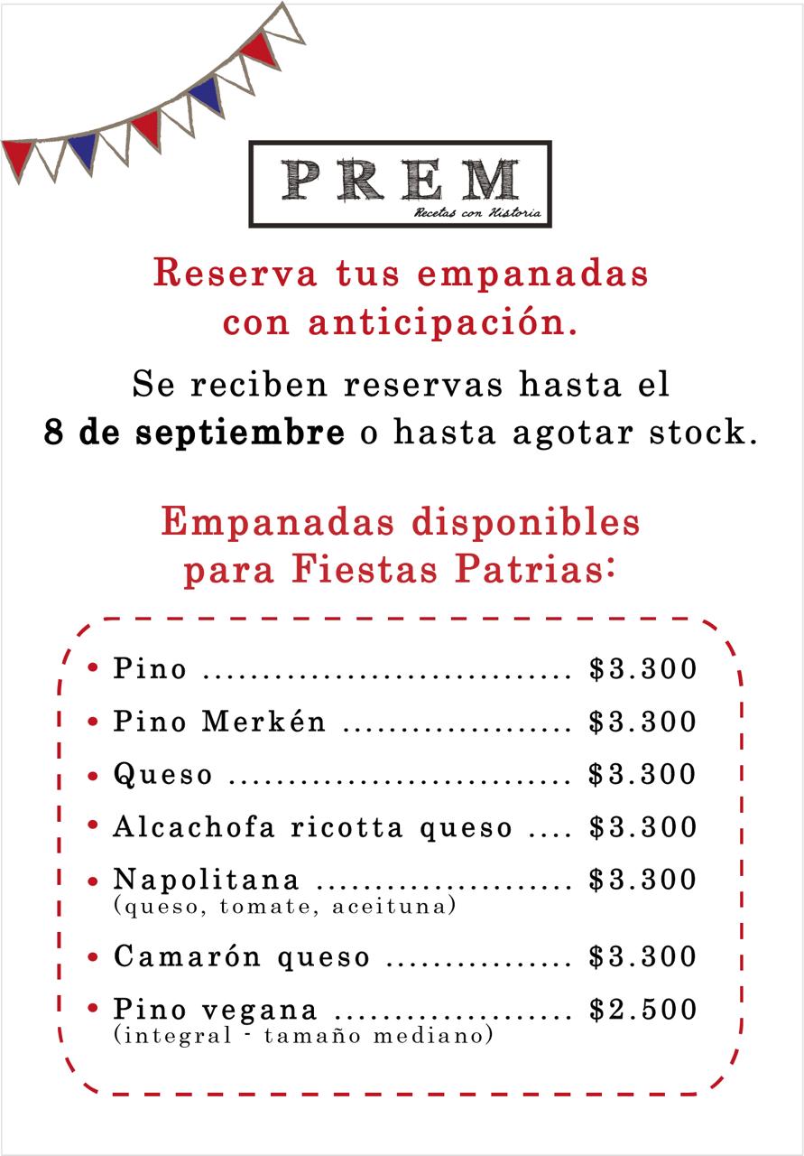 Fiestas Patrias Prem 2025